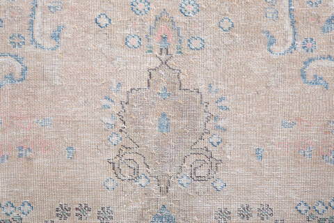Overdyed Beige Hand Knotted 63 X 96 Area Rug 700-155824 Image 5