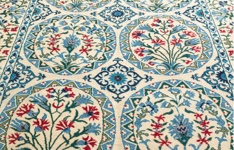 Chobi White Hand Knotted 61 X 90 Area Rug 700-155826 Image 3