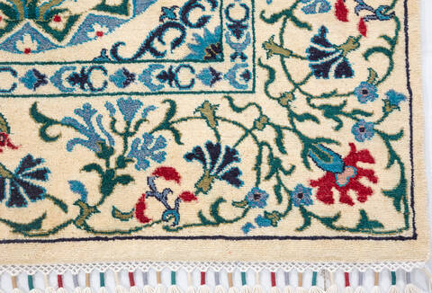 Chobi White Hand Knotted 61 X 90 Area Rug 700-155826 Image 4