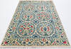 Chobi White Hand Knotted 61 X 90  Area Rug 700-155826 Thumb 1