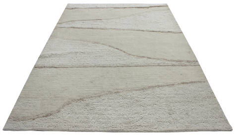 Bhadohi Multicolor Hand Knotted 57 X 80 Area Rug 902-155828 Image 1