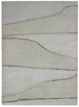 Bhadohi Multicolor Hand Knotted 5'7" X 8'0"  Area Rug 902-155828