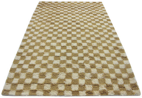 Bhadohi Multicolor Hand Knotted 57 X 80 Area Rug 902-155830 Image 1