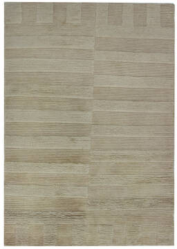 Bhadohi Multicolor Hand Knotted 5'7" X 8'0"  Area Rug 902-155832
