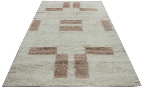 Bhadohi Multicolor Hand Knotted 57 X 80 Area Rug 902-155833 Image 1