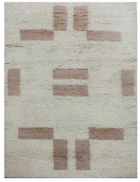 Bhadohi Multicolor Hand Knotted 5'7" X 8'0"  Area Rug 902-155833