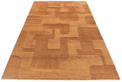 Bhadohi Multicolor Hand Knotted 57 X 80 Area Rug 902-155835 Image 1
