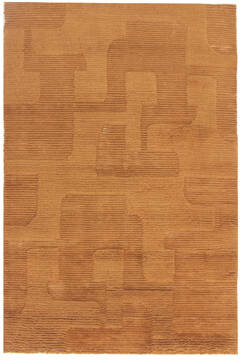 Bhadohi Multicolor Hand Knotted 5'7" X 8'0"  Area Rug 902-155835