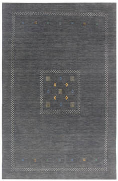 Bhadohi Multicolor Hand Loom Woven 5'7" X 8'0"  Area Rug 902-155844