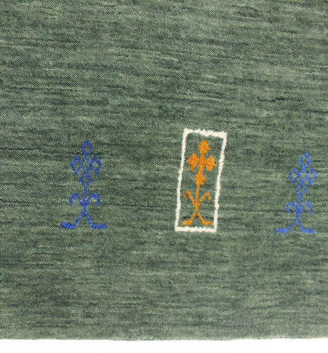 Bhadohi Multicolor Hand Loom Woven 57 X 80 Area Rug 902-155848 Image 2