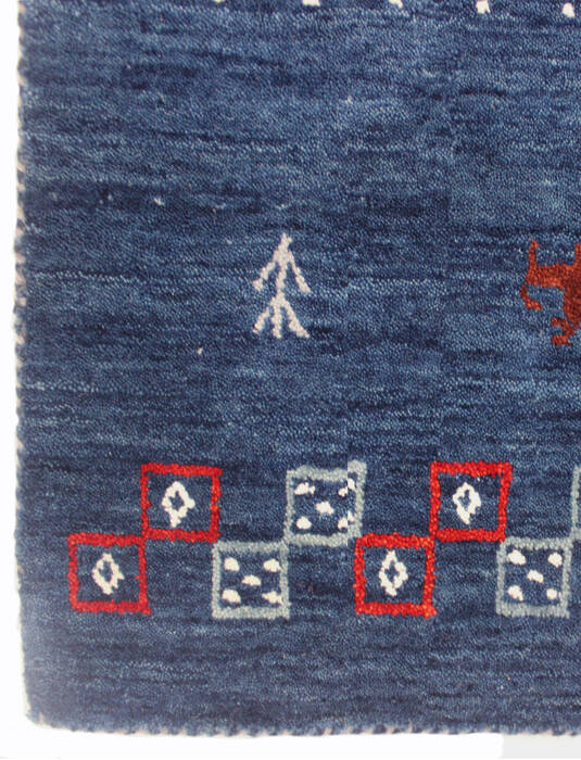 Bhadohi Multicolor Hand Loom Woven 57 X 80 Area Rug 902-155849 Image 2