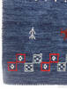 Bhadohi Multicolor Hand Loom Woven 57 X 80 Area Rug 902-155849 Thumb 2