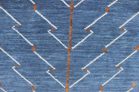 Bhadohi Multicolor Hand Loom Woven 57 X 80 Area Rug 902-155854 Image 3