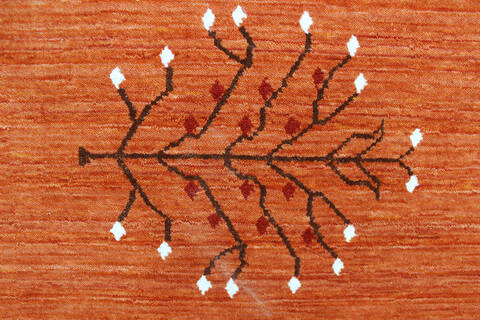 Bhadohi Multicolor Hand Loom Woven 57 X 80 Area Rug 902-155855 Image 3