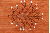 Bhadohi Multicolor Hand Loom Woven 57 X 80 Area Rug 902-155855 Thumb 3