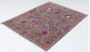 Chobi Grey Hand Knotted 51 X 70 Area Rug 700-155858 Thumb 2