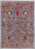Chobi Grey Hand Knotted 51 X 70 Area Rug 700-155858 Thumb 0