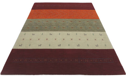 Bhadohi Multicolor Hand Loom Woven 57 X 80 Area Rug 902-155859 Image 1