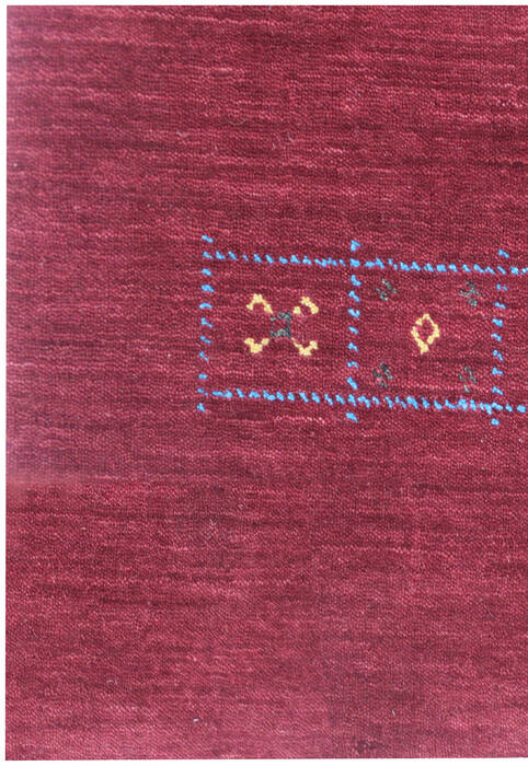 Bhadohi Multicolor Hand Loom Woven 57 X 80 Area Rug 902-155859 Image 2
