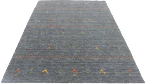 Bhadohi Multicolor Hand Loom Woven 57 X 80 Area Rug 902-155860 Image 1