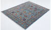 Chobi Grey Hand Knotted 52 X 70 Area Rug 700-155865 Thumb 2
