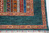 Chobi Green Hand Knotted 59 X 81 Area Rug 700-155868 Thumb 5