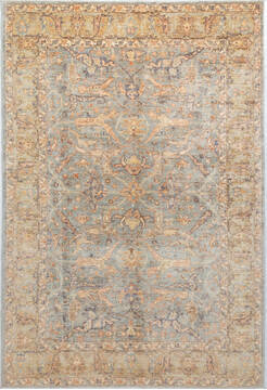 Afghan Chobi Grey Rectangle 6x9 ft Wool Carpet 155870