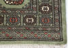 Bokhara Green Hand Knotted 49 X 61 Area Rug 700-155871 Thumb 5