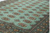 Bokhara Green Hand Knotted 410 X 67 Area Rug 700-155872 Thumb 4