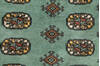 Bokhara Green Hand Knotted 410 X 67 Area Rug 700-155872 Thumb 6