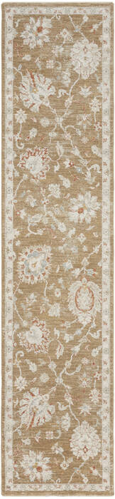 Nourison Asher Brown Runner 23 X 102 Area Rug 805-155879 Image 0