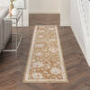 Nourison Asher Brown Runner 23 X 102 Area Rug 805-155879 Thumb 1