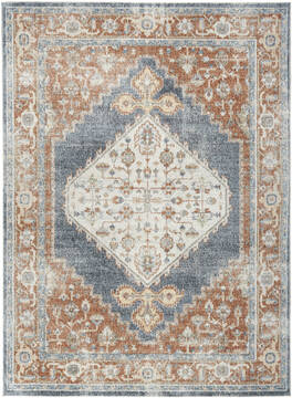 Nourison Astra Machine Washable Multicolor 9'0" X 12'0" Area Rug  805-155893