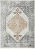 Nourison Astra Machine Washable Grey 90 X 120 Area Rug  805-155895 Thumb 0