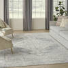 Nourison Astra Machine Washable Blue 90 X 120 Area Rug  805-155896 Thumb 1