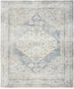 Nourison Astra Machine Washable Blue 90 X 120 Area Rug  805-155896 Thumb 0