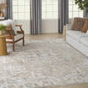 Nourison Astra Machine Washable Beige 90 X 120 Area Rug  805-155898 Thumb 1