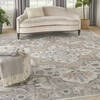 Nourison Astra Machine Washable Grey 90 X 120 Area Rug  805-155900 Thumb 1