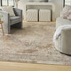 Nourison Astra Machine Washable Beige 90 X 120 Area Rug  805-155913 Thumb 1