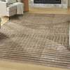 Nourison Astra Machine Washable Brown 90 X 120 Area Rug  805-155918 Thumb 1
