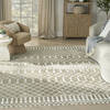 Nourison Astra Machine Washable Green 90 X 120 Area Rug  805-155920 Thumb 1