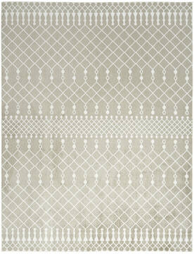 Nourison Astra Machine Washable Green Rectangle 9x12 ft Polyester Carpet 155920