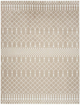 Nourison Astra Machine Washable Brown Rectangle 9x12 ft Polyester Carpet 155921