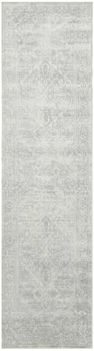 Nourison Astra Machine Washable Grey Runner 22 X 80 Area Rug  805-155938 Image 0