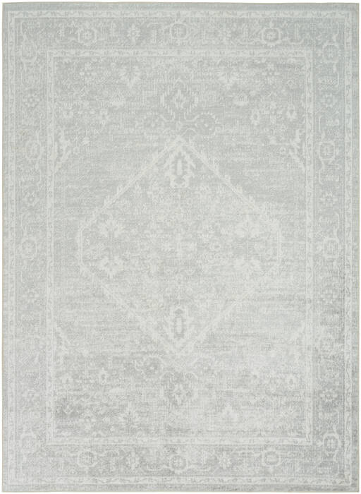 Nourison Astra Machine Washable Grey 40 X 60 Area Rug  805-155940 Image 0
