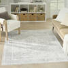 Nourison Astra Machine Washable Grey 40 X 60 Area Rug  805-155940 Thumb 1