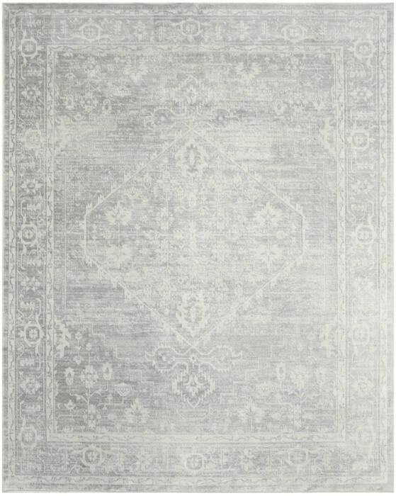 Nourison Astra Machine Washable Grey 710 X 100 Area Rug  805-155943 Image 0
