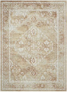 Nourison Astra Machine Washable Multicolor 5'3" X 7'0" Area Rug  805-155947