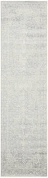 Nourison Astra Machine Washable Grey Runner 2'2" X 8'0" Area Rug  805-155950