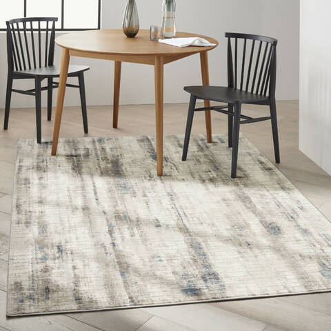 Nourison CK022 Infinity Grey 53 X 73 Area Rug 805-155969 Image 1
